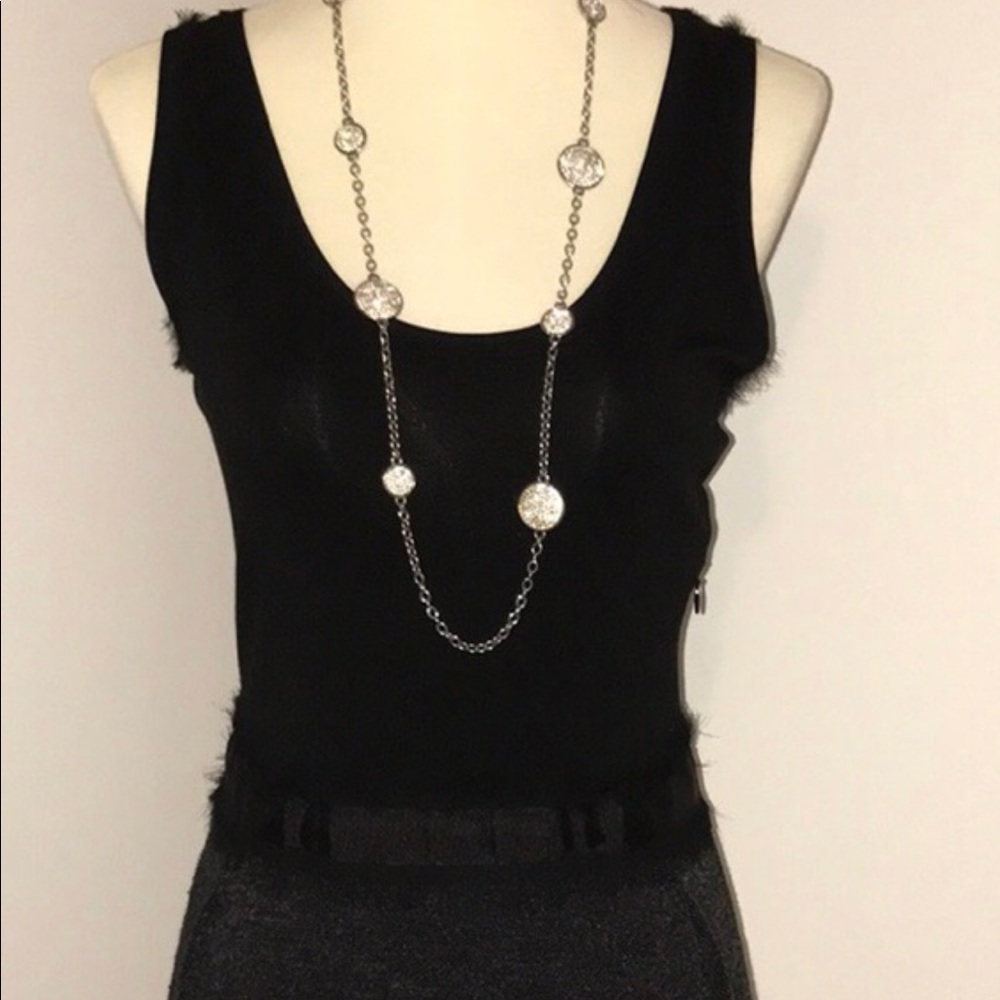 Fitted work wool dress